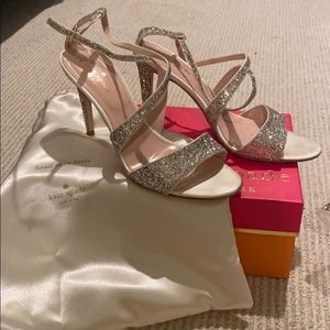 Kate spade sparkle heels. Size 8